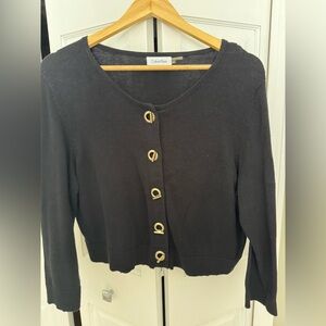 Calvin Klein 3/4 Sleeve Shrug Cardigan